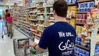 person shopping at the grocery store